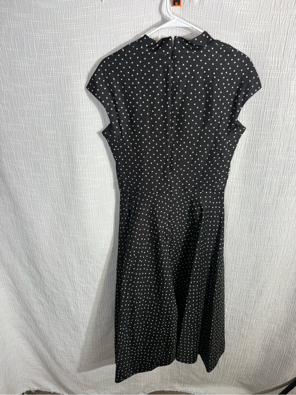 Kate Spade Freesia Polka Dot Bow Silk Dress Size 6 - Picture 4 of 11